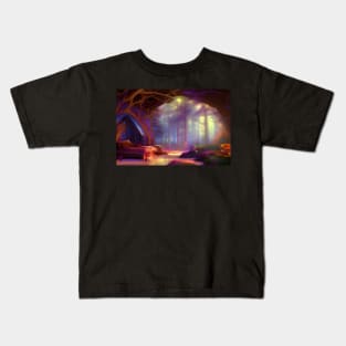 When you are here with me the walls of this room turn into trees Kids T-Shirt